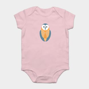 Barn Owl Baby Bodysuit